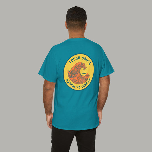 Tough Sauce Blue Surf Club Heavy Weight Cotton Tee