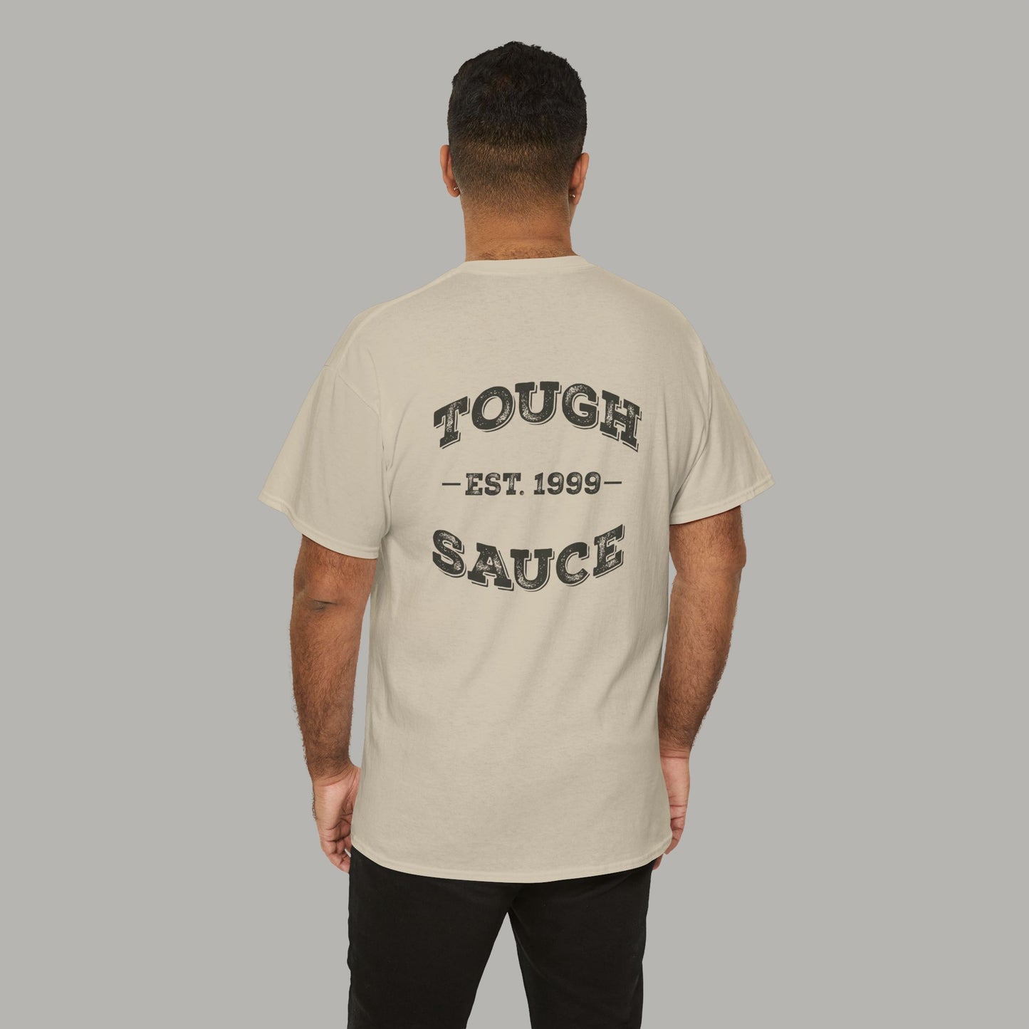 Tough Sauce Cowboy Classic Sand Heavy Weight Cotton Tee