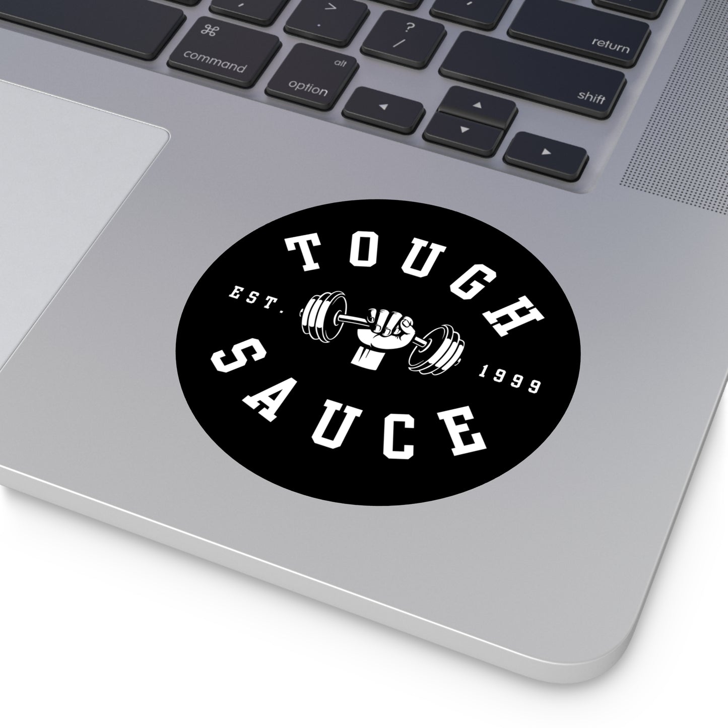 Tough Sauce Gym Round Vinyl Sticker