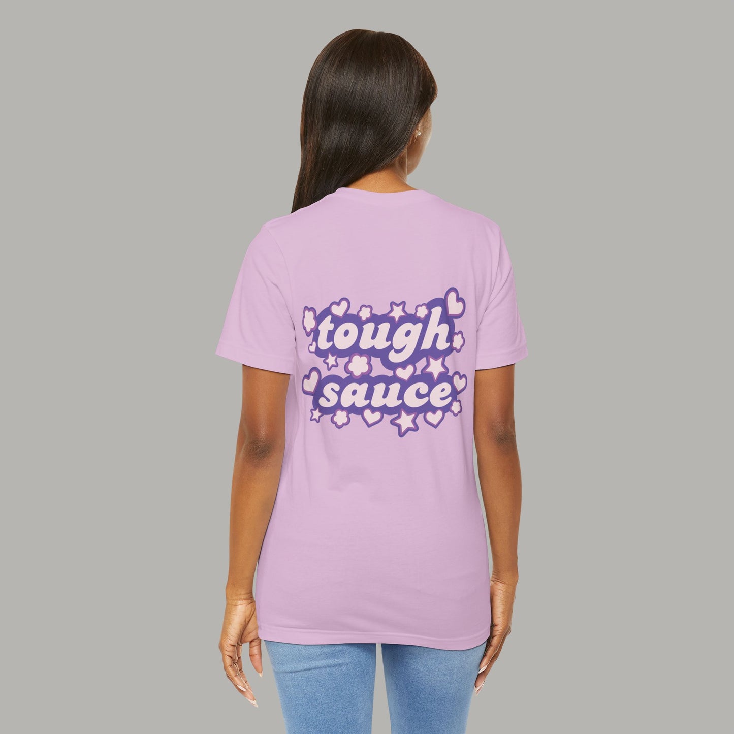 Tough Sauce Power Puff Purple Unisex T-Shirt