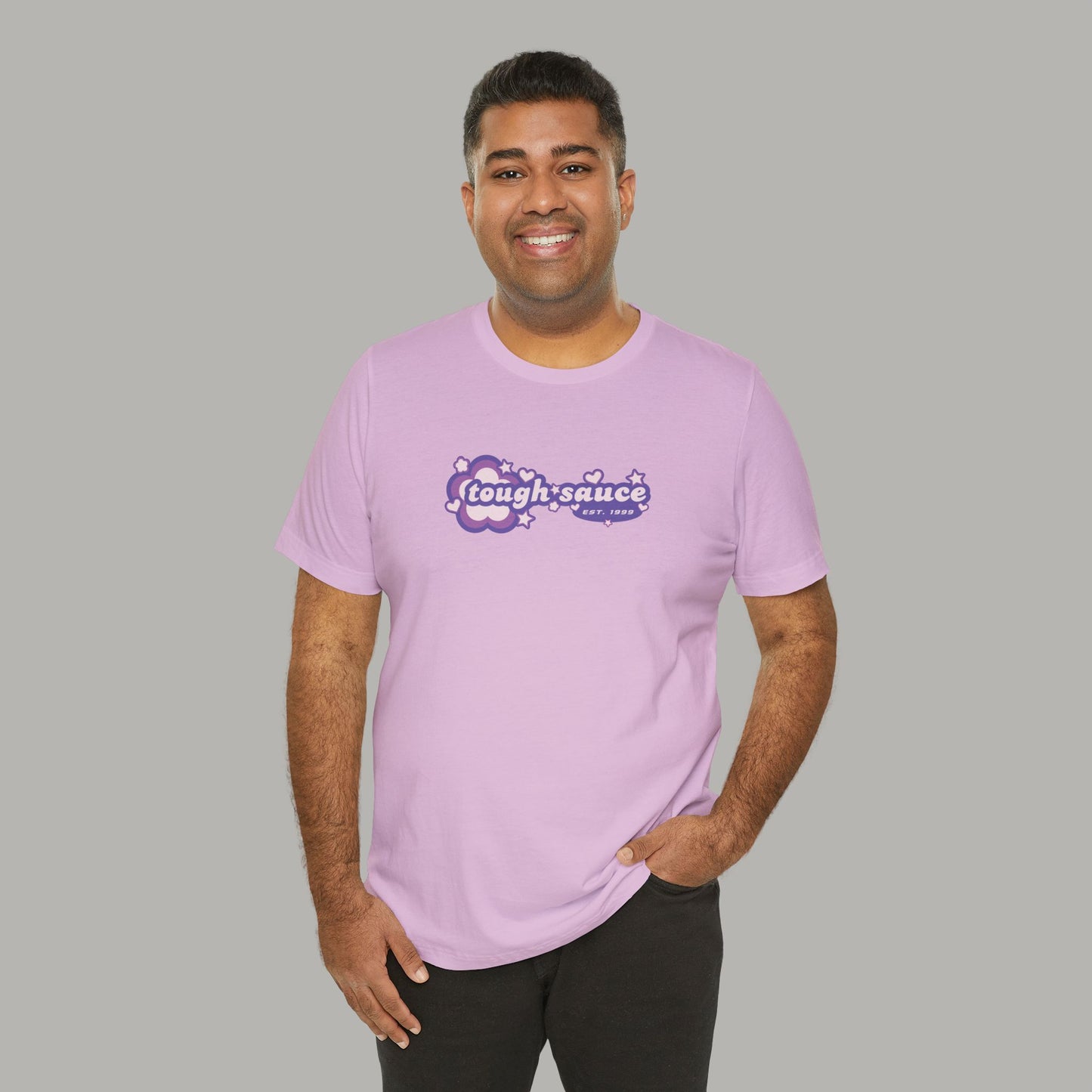 Tough Sauce Power Puff Purple Unisex T-Shirt