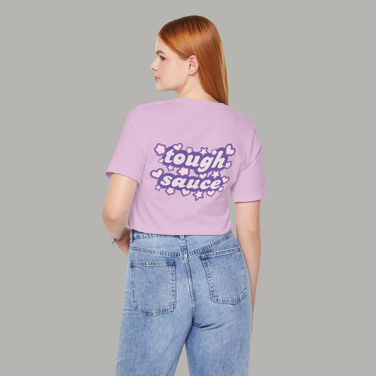 Tough Sauce Power Puff Purple Unisex T-Shirt