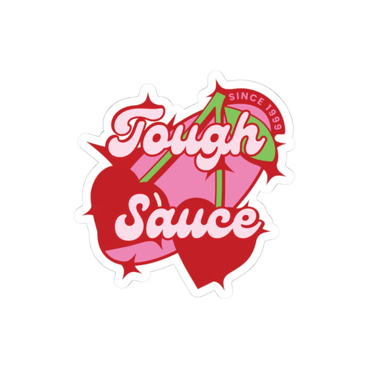 Tough Sauce Cherry On Top Sticker