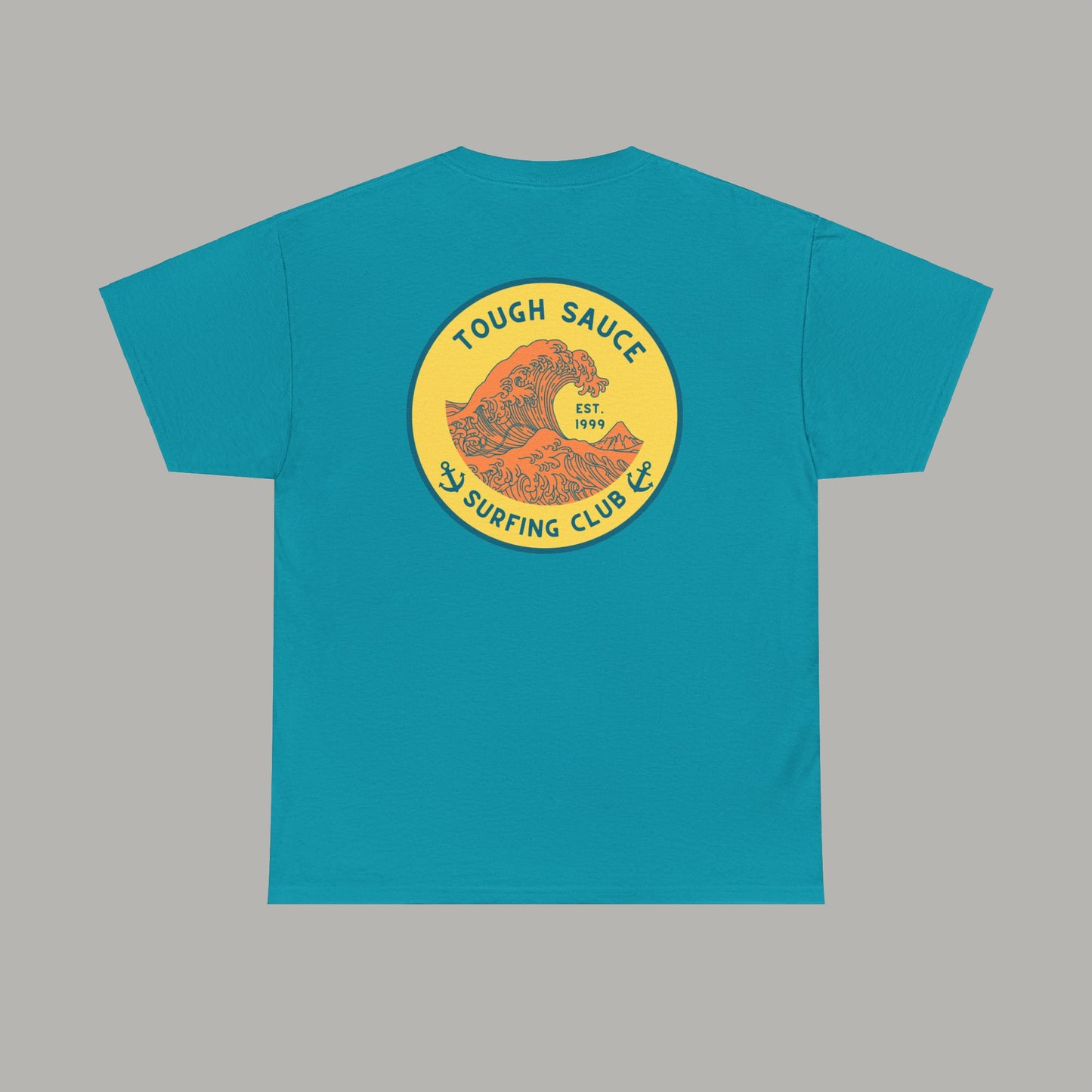 Tough Sauce Blue Surf Club Heavy Weight Cotton Tee