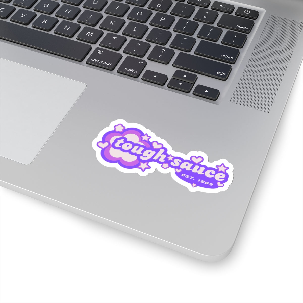 Tough Sauce Power Puff Purple Sticker