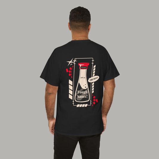 Tough Sauce The Best Soy Sauce Black Heavy Cotton Tee