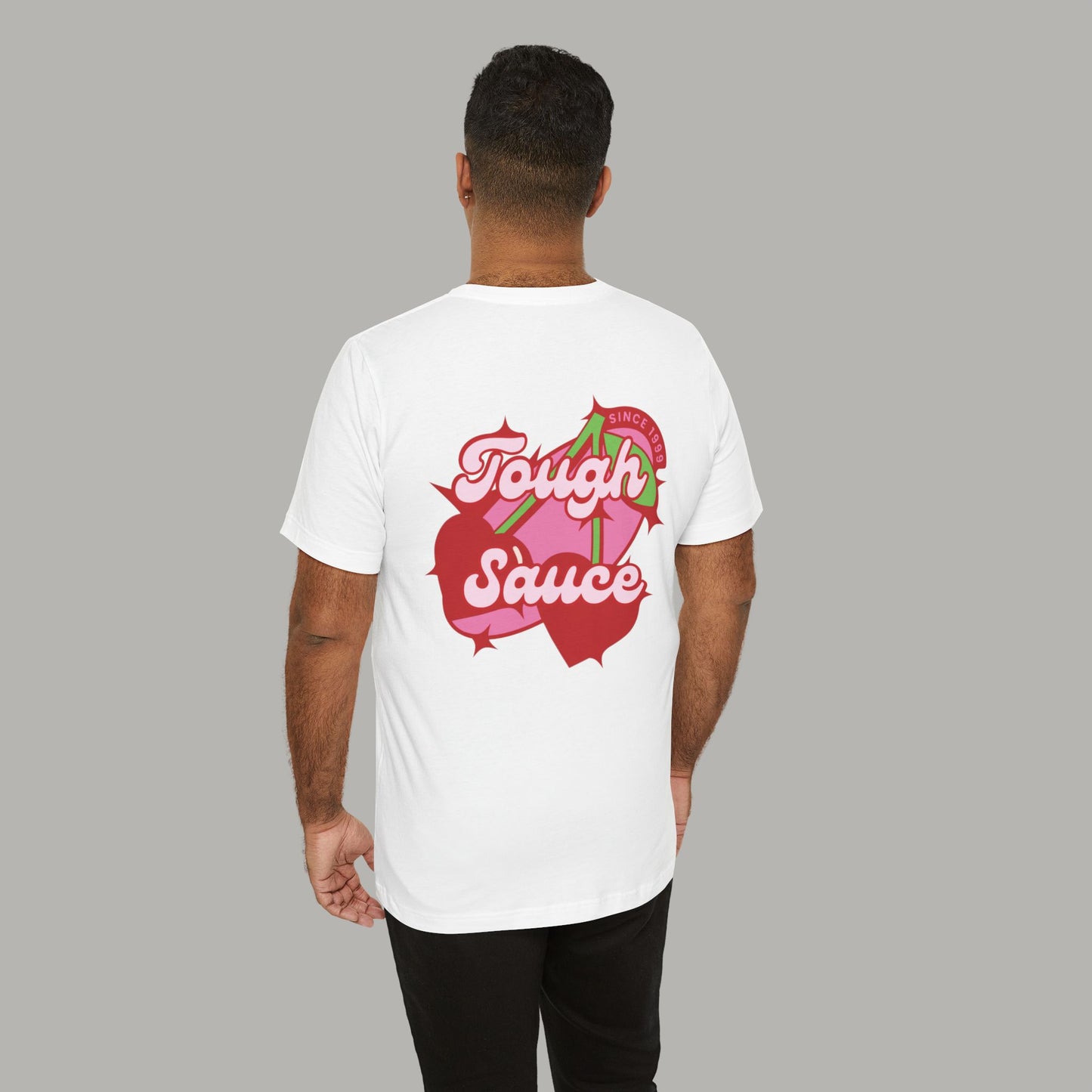 Tough Sauce Cherry On Top White Unisex T-Shirt