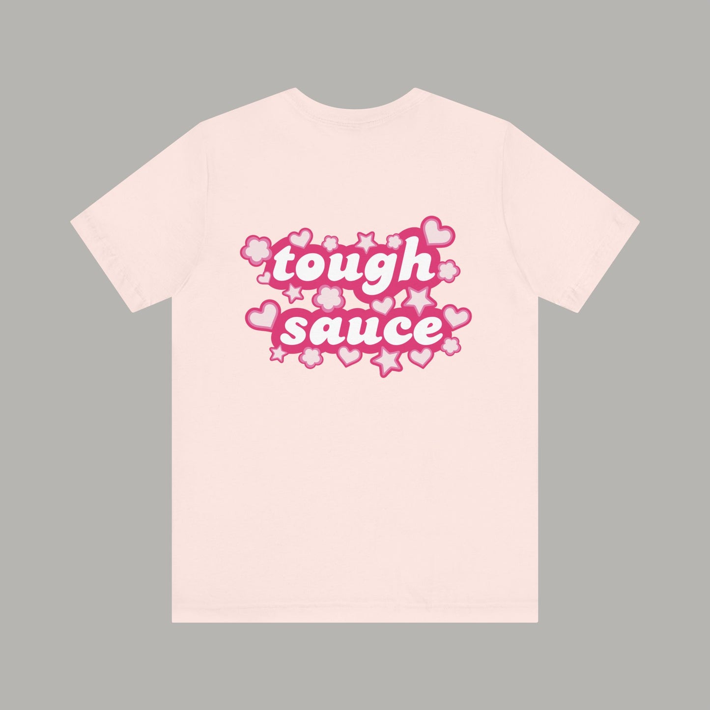 Tough Sauce Power Puff Light Pink Unisex T-Shirt