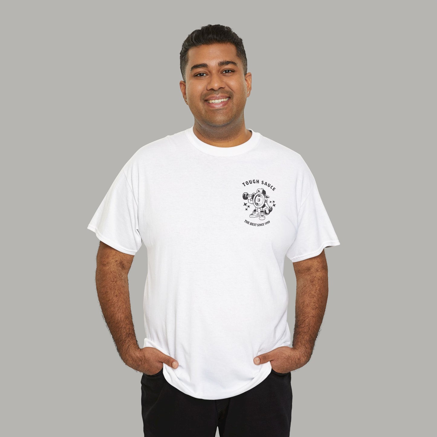Tough Sauce Plate Dude Heavy Cotton Tee