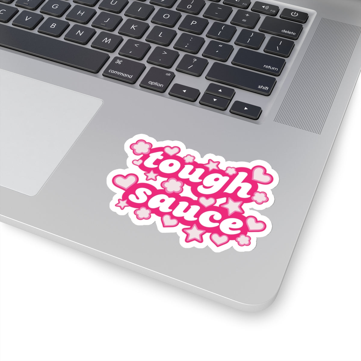 Tough Sauce Big Power Puff Pink Sticker