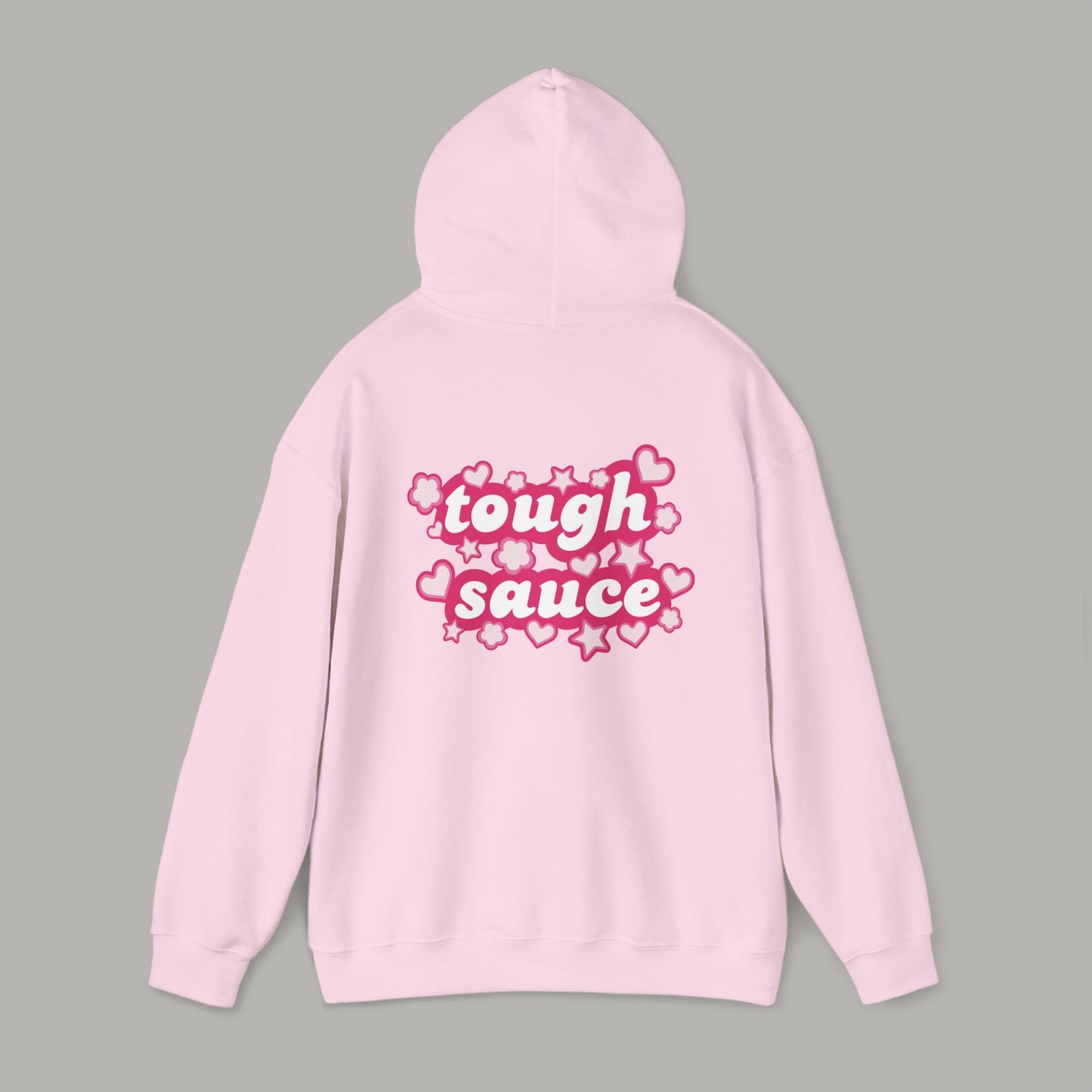 Tough Sauce Power Puff Pink Heavy Weight Hoodie