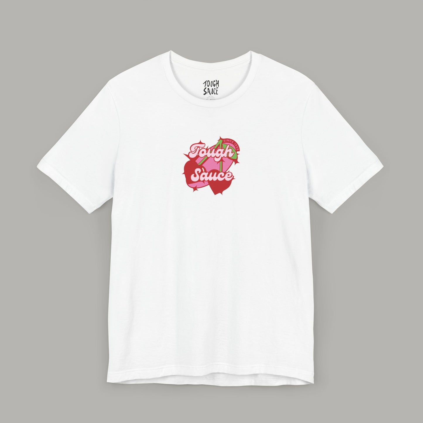 Tough Sauce Cherry On Top White Unisex T-Shirt