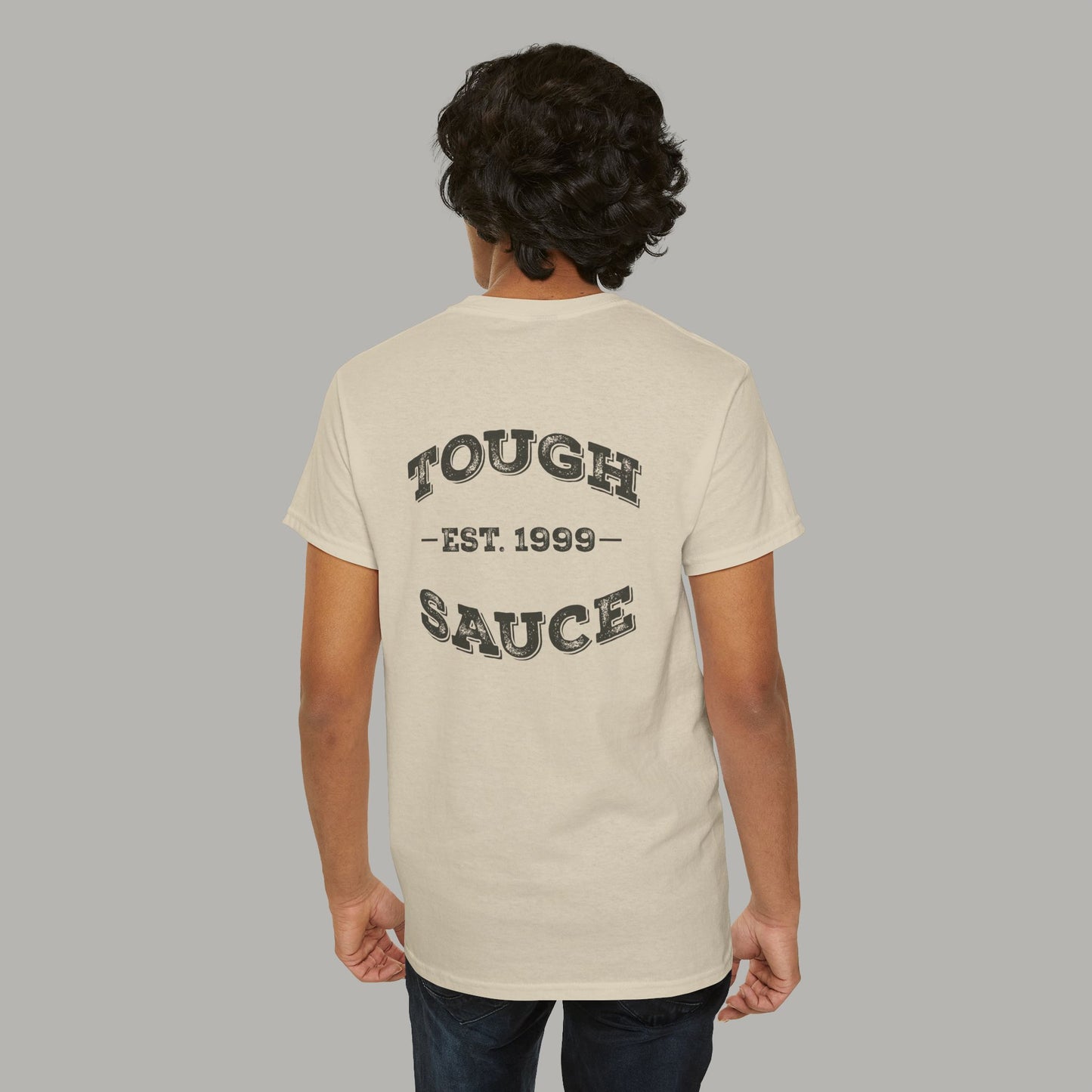 Tough Sauce Cowboy Classic Sand Heavy Weight Cotton Tee