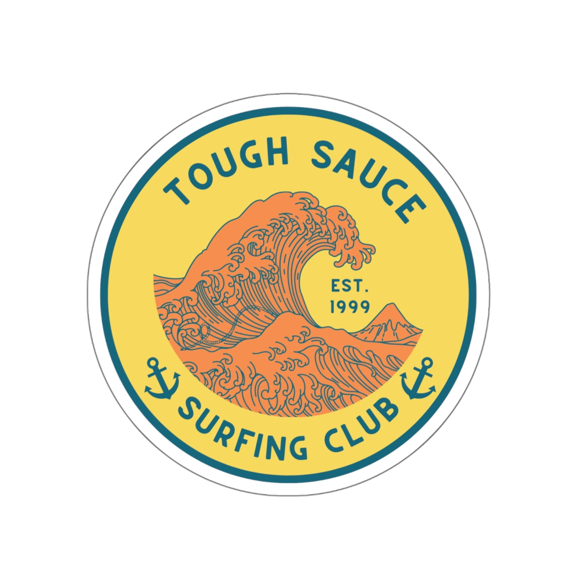 Tough Sauce Surf Club Sticker